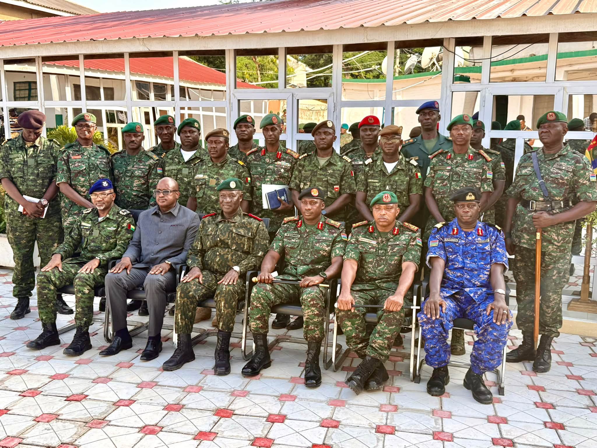 THE ARMED FORCES OF THE GAMBIA AND GUINEA BISSAU SIGN A JOINT COMMUNIQUE TO ENHANCE REGIONAL SECURITY